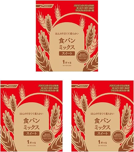 Amazon | パナソニック ホームベーカリー用 食パンミックス スイート